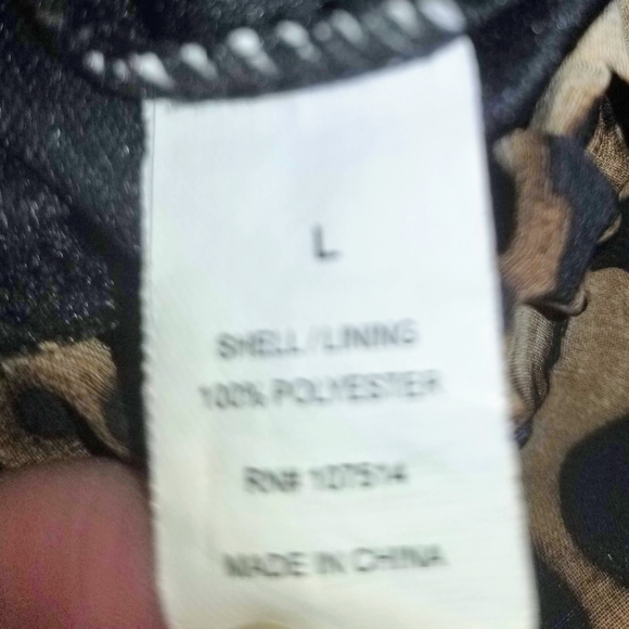 Stunning Flowy Wide Leg Pants Size L (D8991) - Picture 3 of 6